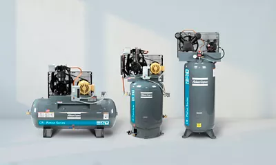 Industrial compressor for vapour recovery